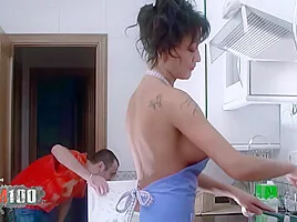 Alex fist fucking Delfynn Delage in the kitchen – MMM100