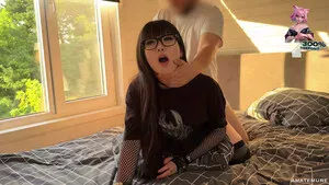 Asian Teen 18+ Stepsis Wants Rough Squirt & Creampie