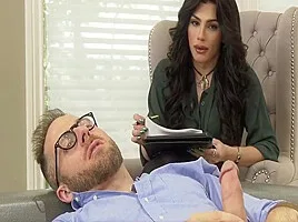 Gorgeous Tranny Doctor Gives Patient Big Cock Therapy – Joel Someone And Ariel Demure