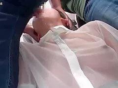 Train Molestation: Innerwear Removed, Big Breasts Exposed x2x4B373A10F03E923AFA
