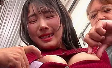 Groped and Torn on a Crowded Train: Sensitive Girl’s Ahoge Face. Asian Erotic Video. x2xF951E5E34E426B1D92