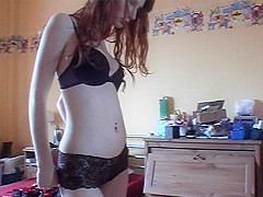 Juliette homemade getting dressed