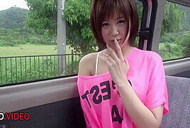 Saya Tachibana – Sexy Japanese Beauty Provides Intense Roadside Blowjob Experience